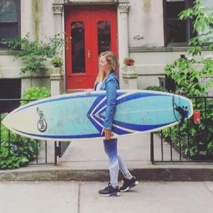 With, Blue Multi-fade Spandex, S